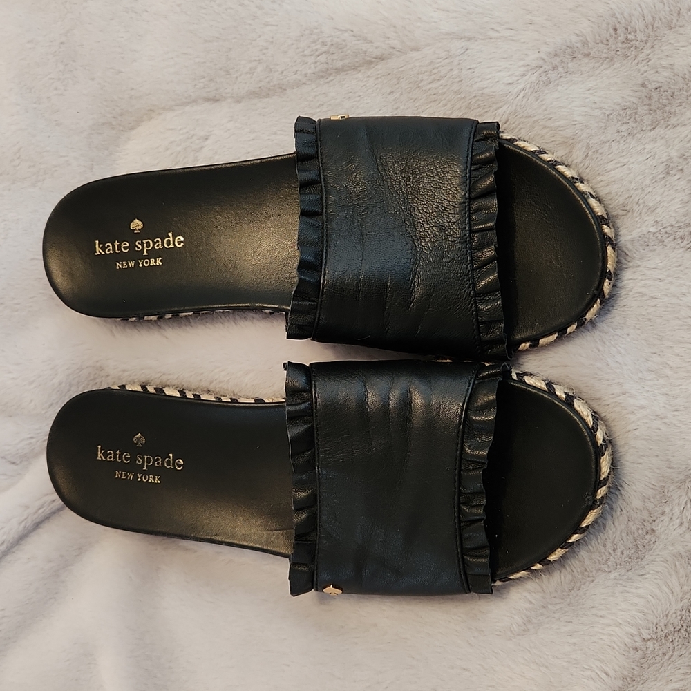 Kate Spade slide ons